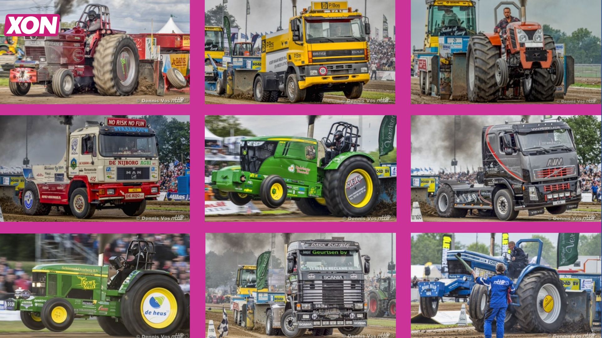 Mooie podiumplaatsen voor ‘onze’ truck- en tractorpullers tijdens NK in Ysselsteyn – XON
