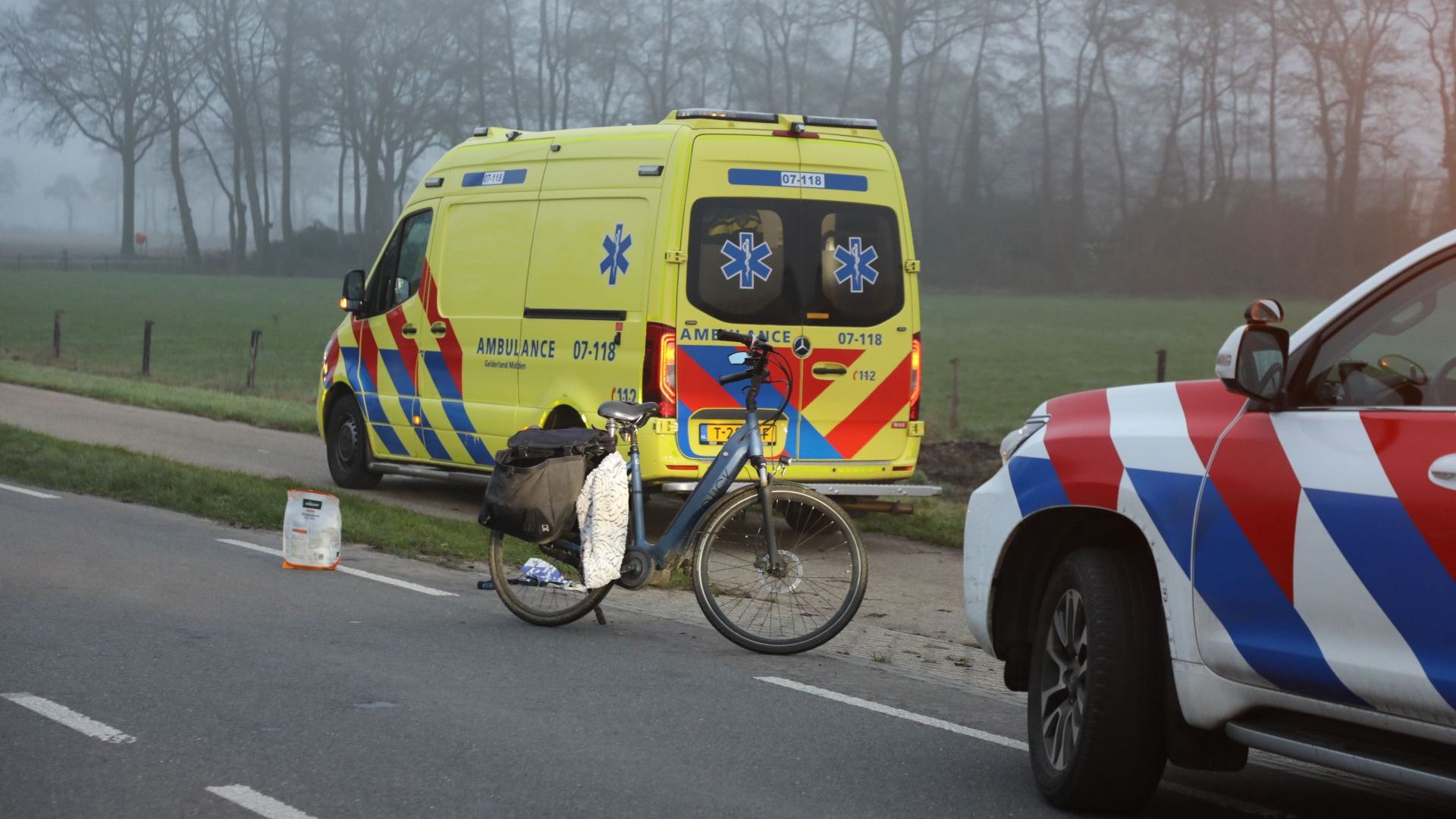 Fietsster gewond bij botsing met auto in Harskamp – XON