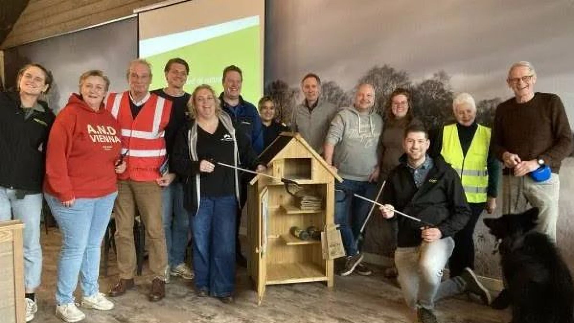 Ondernemers doen mee aan zwerfafval opruimen Ginkel en Otterlo