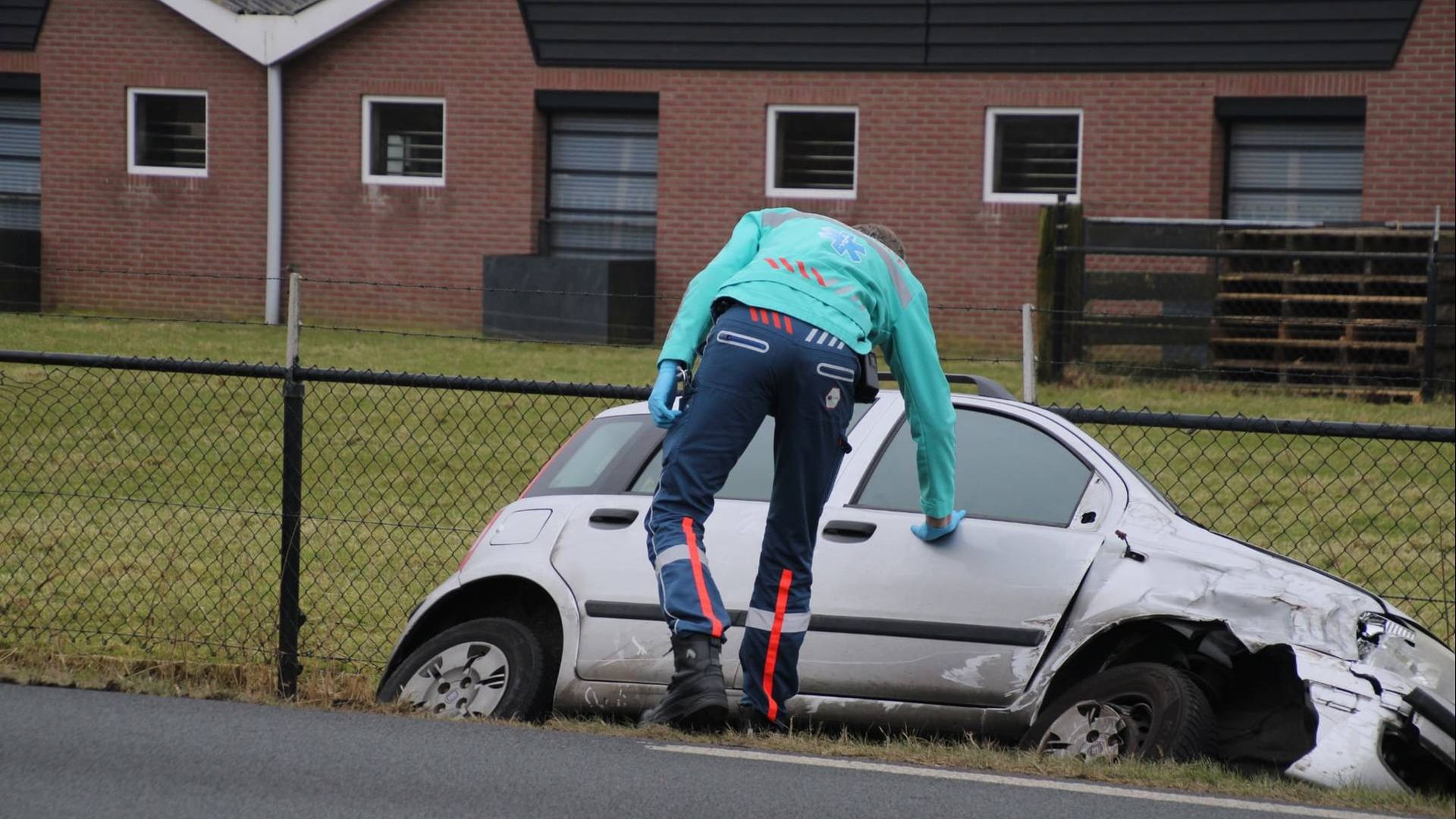 Vrouw gewond bij ongeval in Harskamp