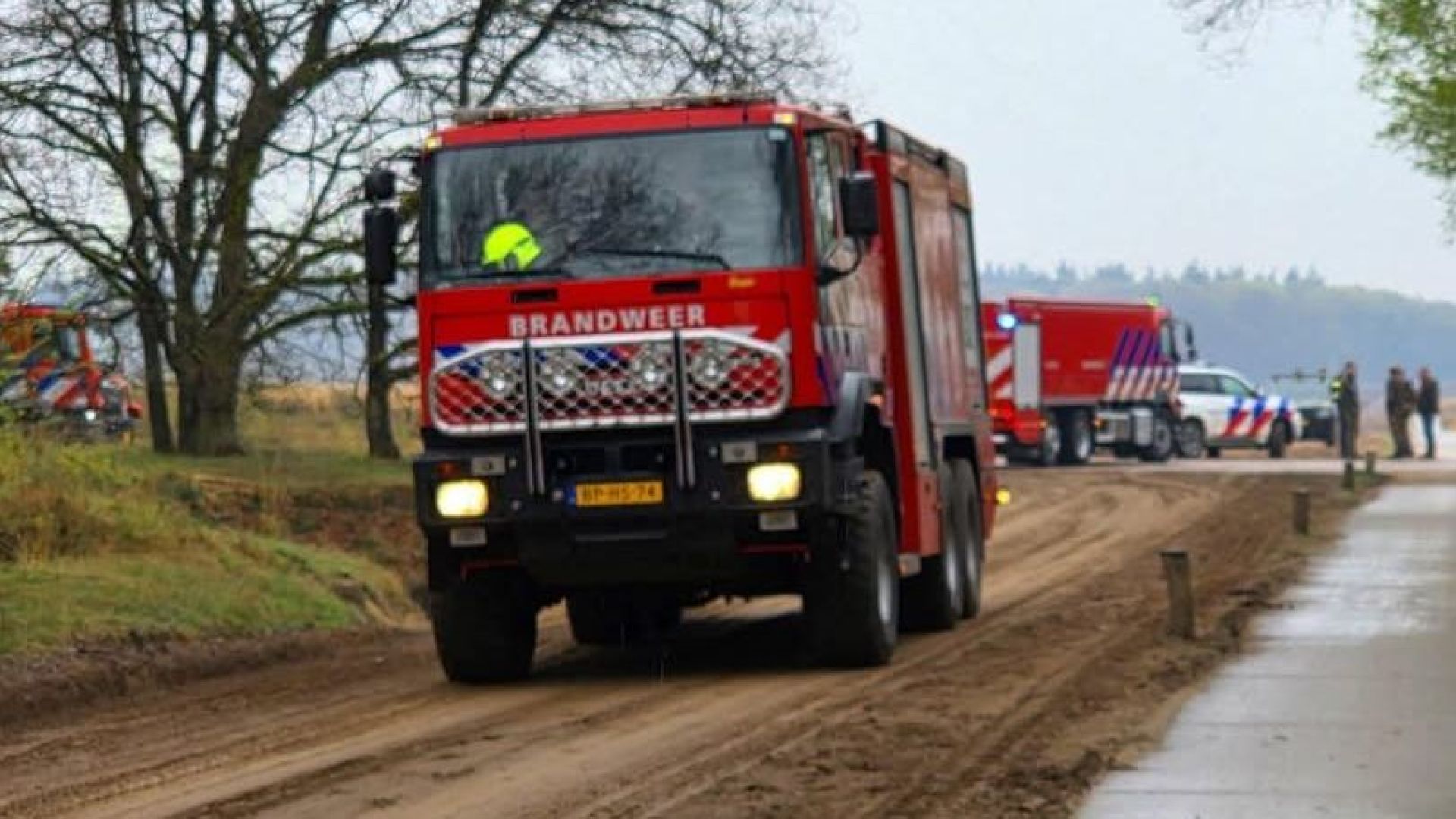 Brandweerkorpsen waarschuwen voor steeds groter natuurbrandrisico in regio