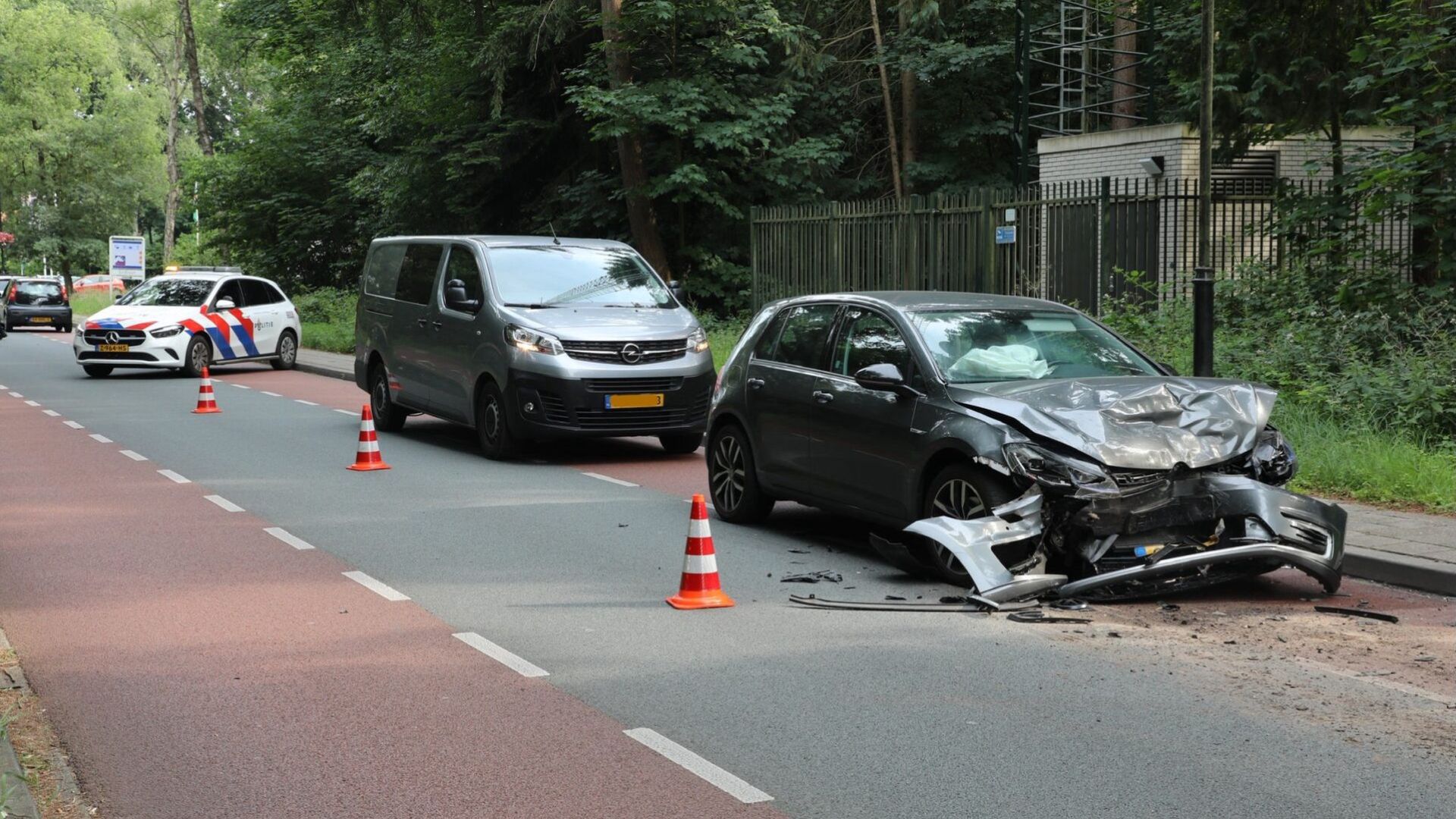 Bestuurder krijgt blackout in Harskamp