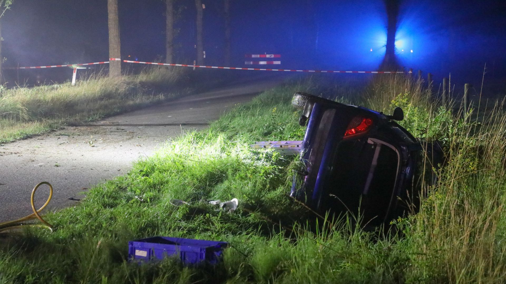 Ernstig ongeval Edeseweg Harskamp