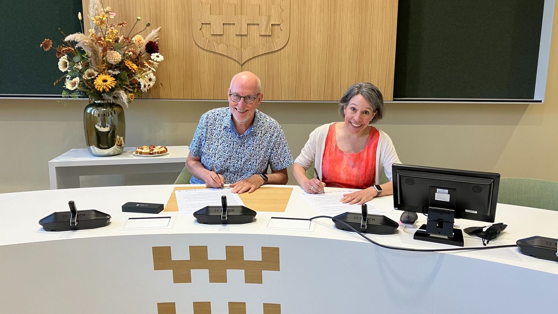 Samenwerking gemeente Renswoude en Santé Partners project ouderenwoningen Borgwalterrein