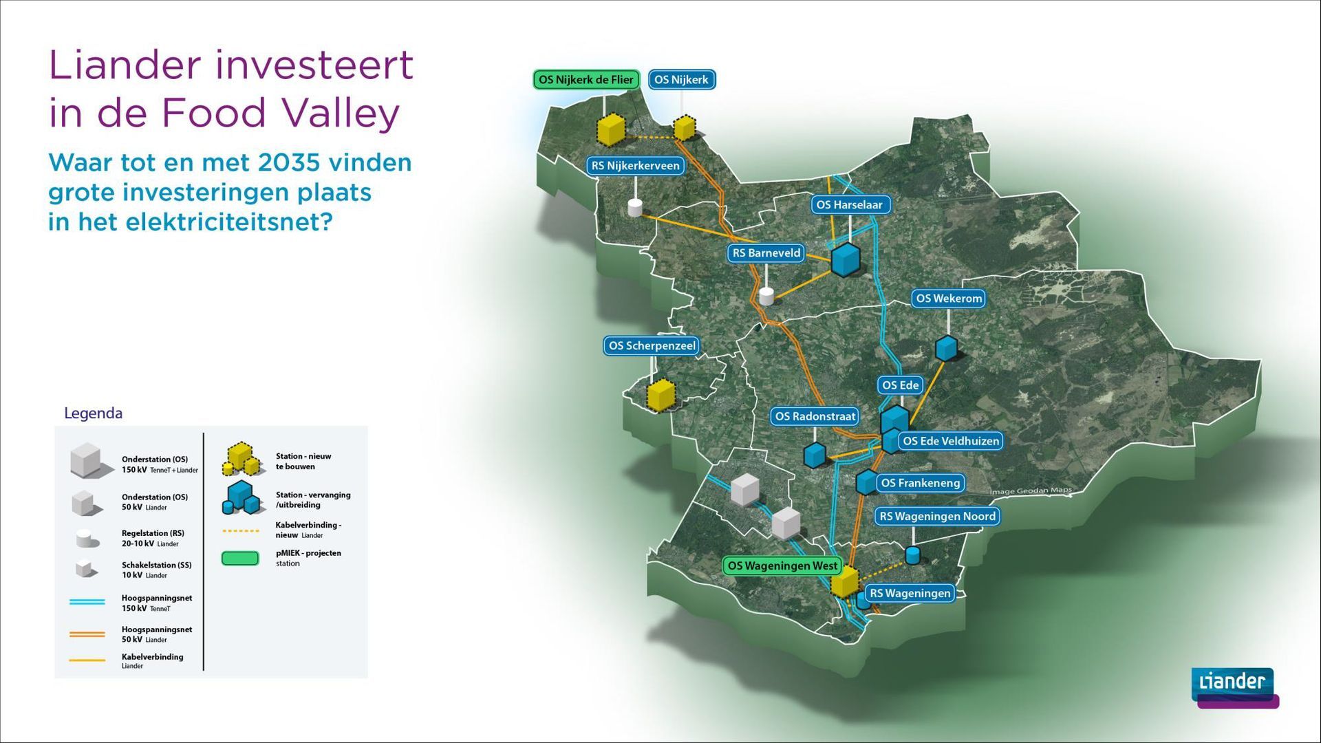 Liander investeert bijna 2 miljard in Gelderland: Scherpenzeel krijgt nieuw onderstation: vervanging