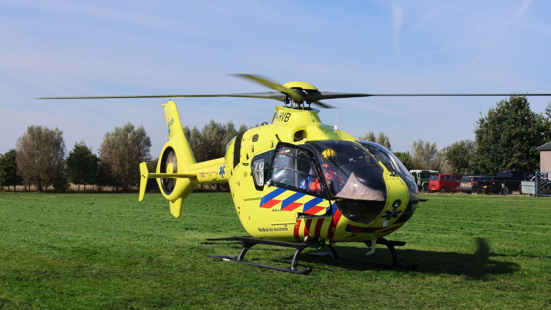 Reanimatie bij medisch incident in De Klomp