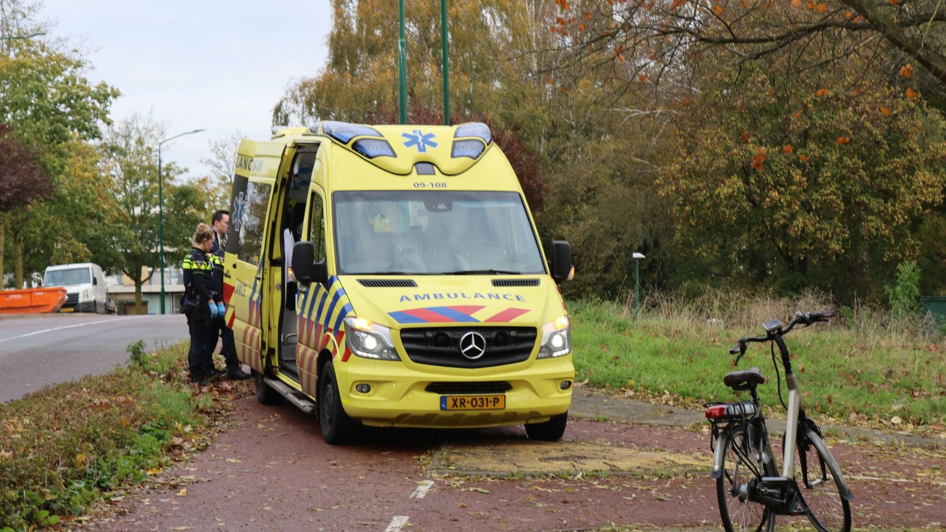 Verwarde vrouw gewond bij ongeval in Veenendaal