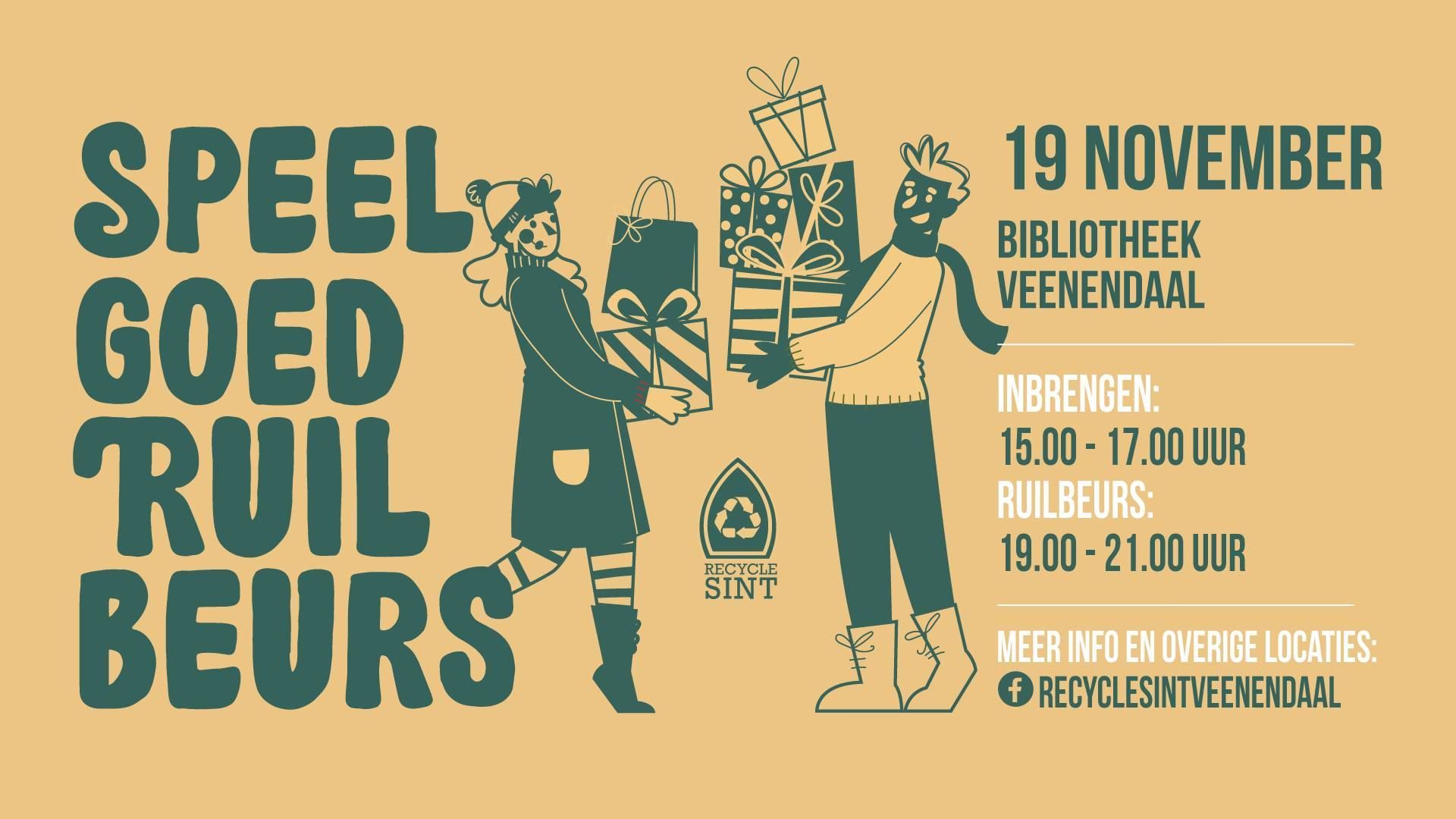 Dit jaar drie keer Recycle Sint in Veenendaal