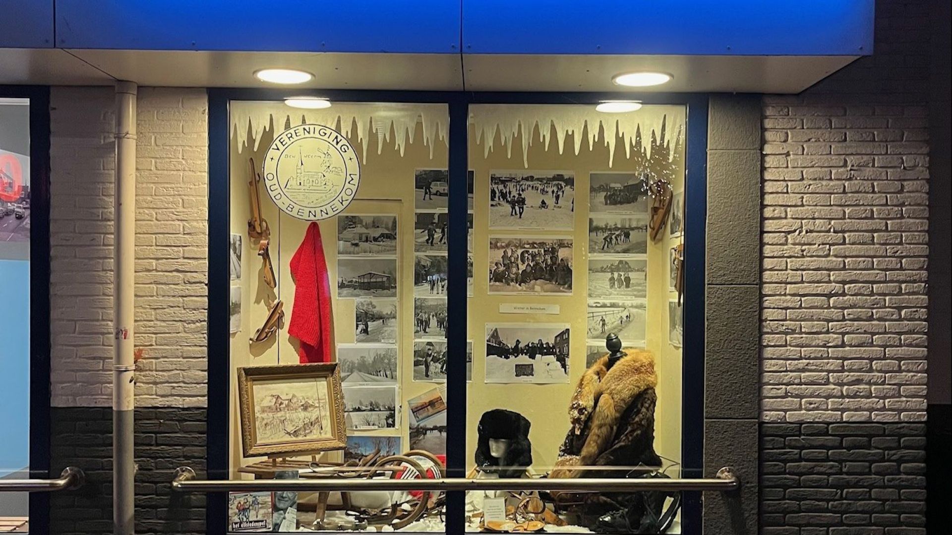 Expositie Winter in Bennekom in het Kamertje