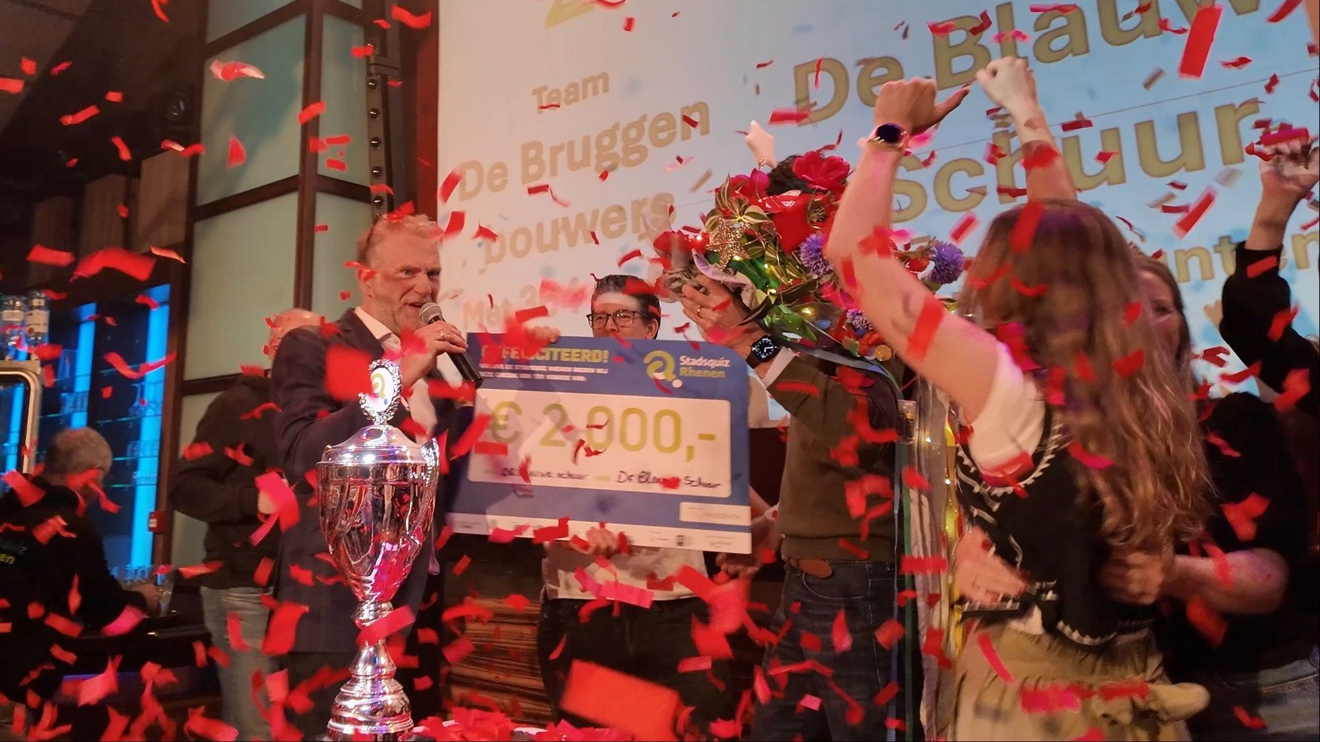 Feestelijke slotavond Stadsquiz Rhenen