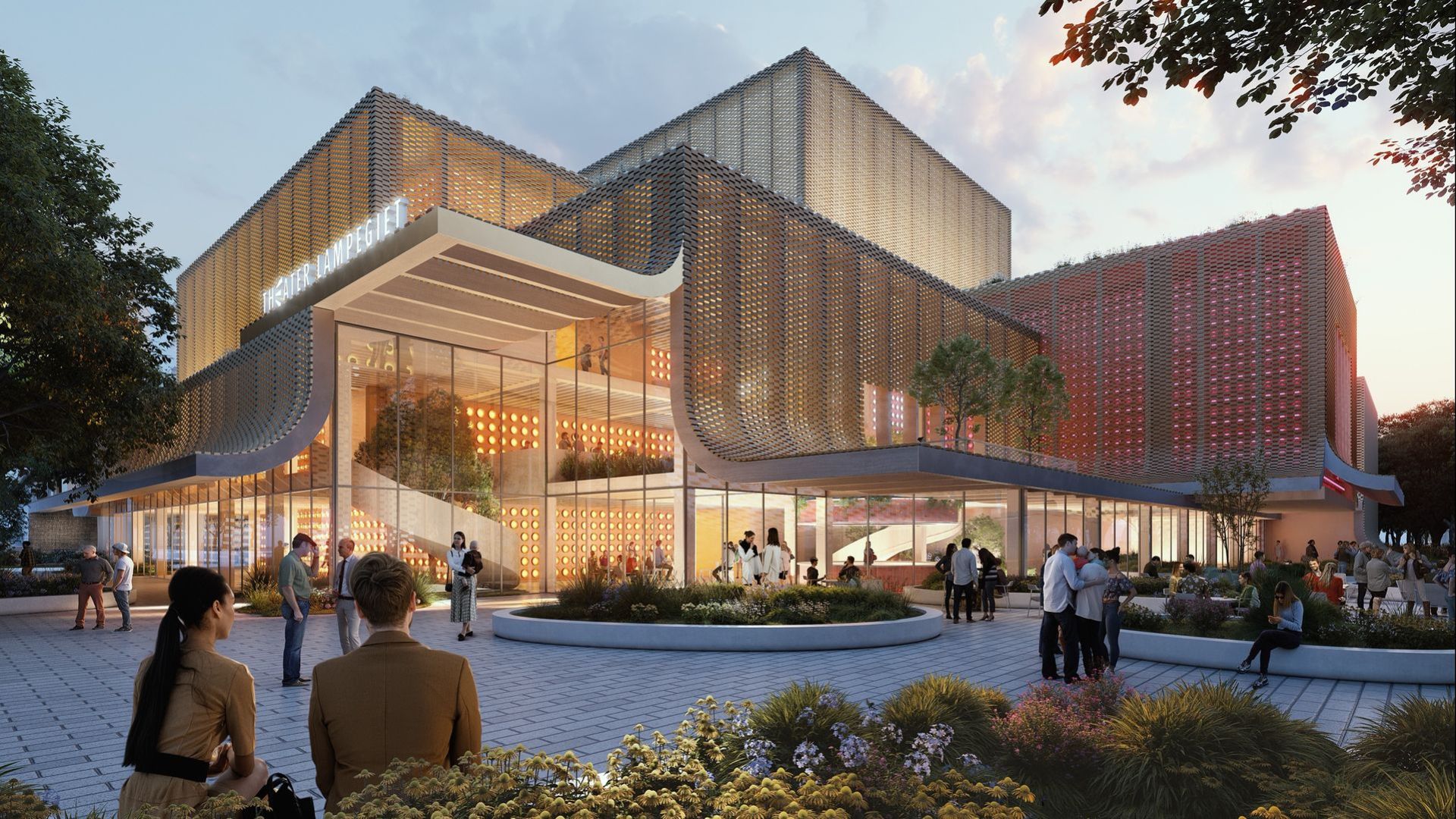 MVRDV en Buro Happold ontwerpen nieuw theater in Veenendaal