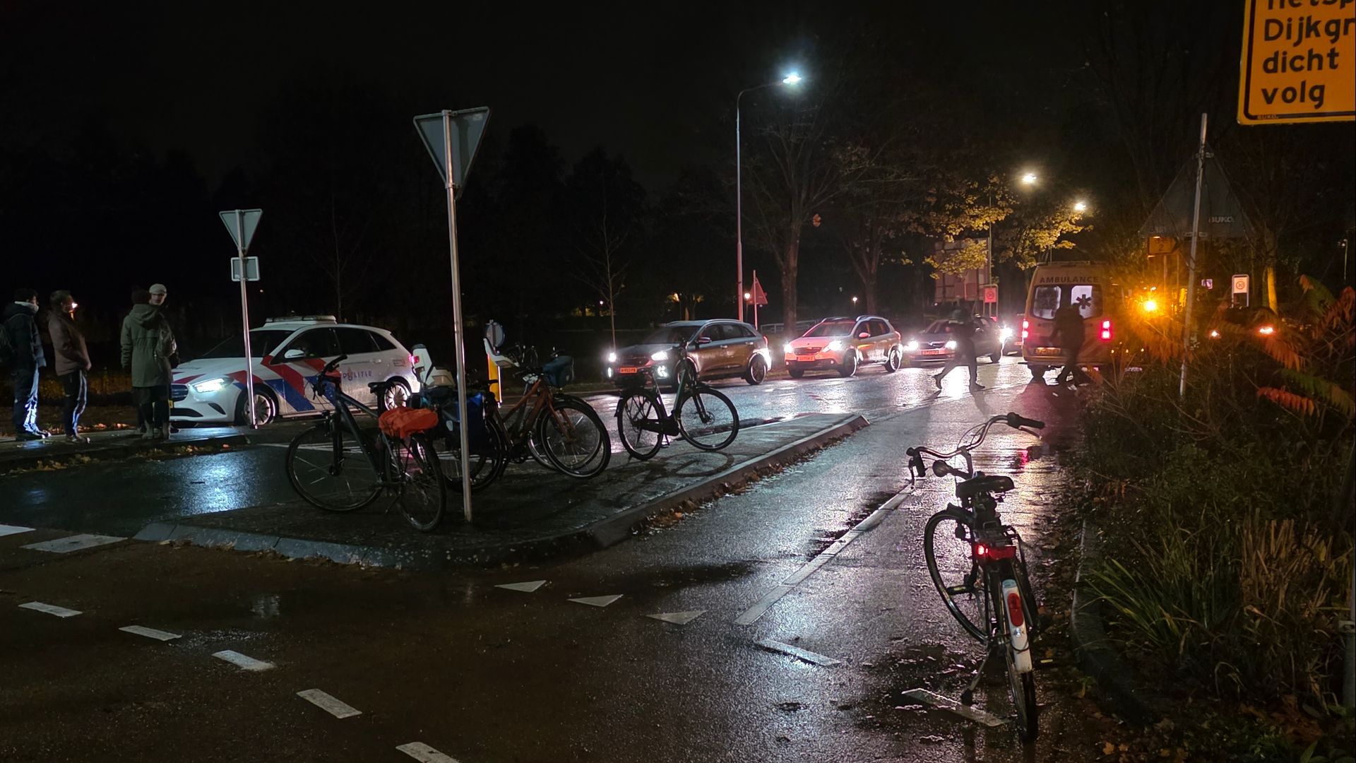 Meisje op elektrische fiets aangereden in Wageningen