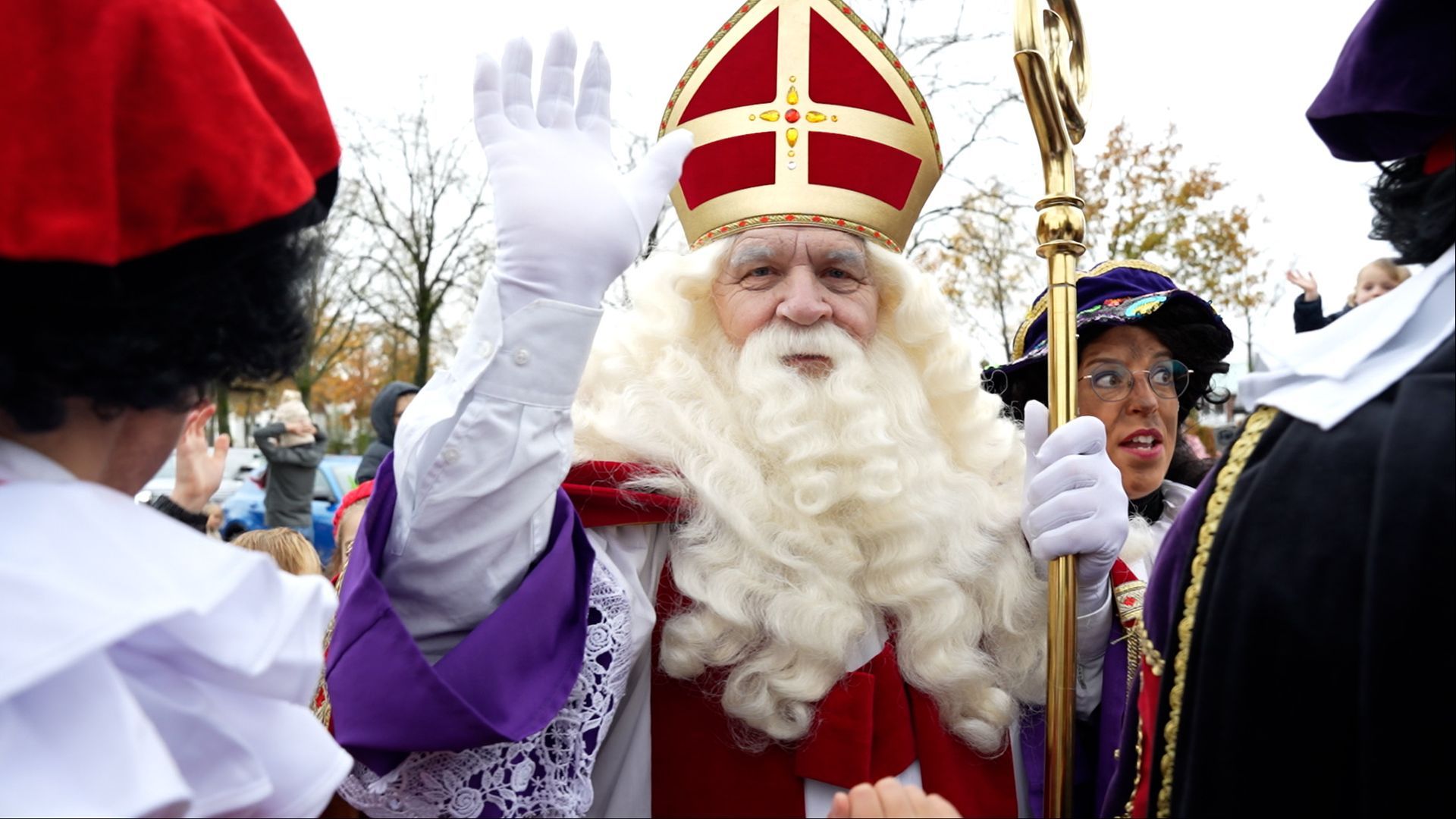 Sinterklaas groots onthaald in Woudenberg en Scherpenzeel: dorpen deze weken bol van activiteiten