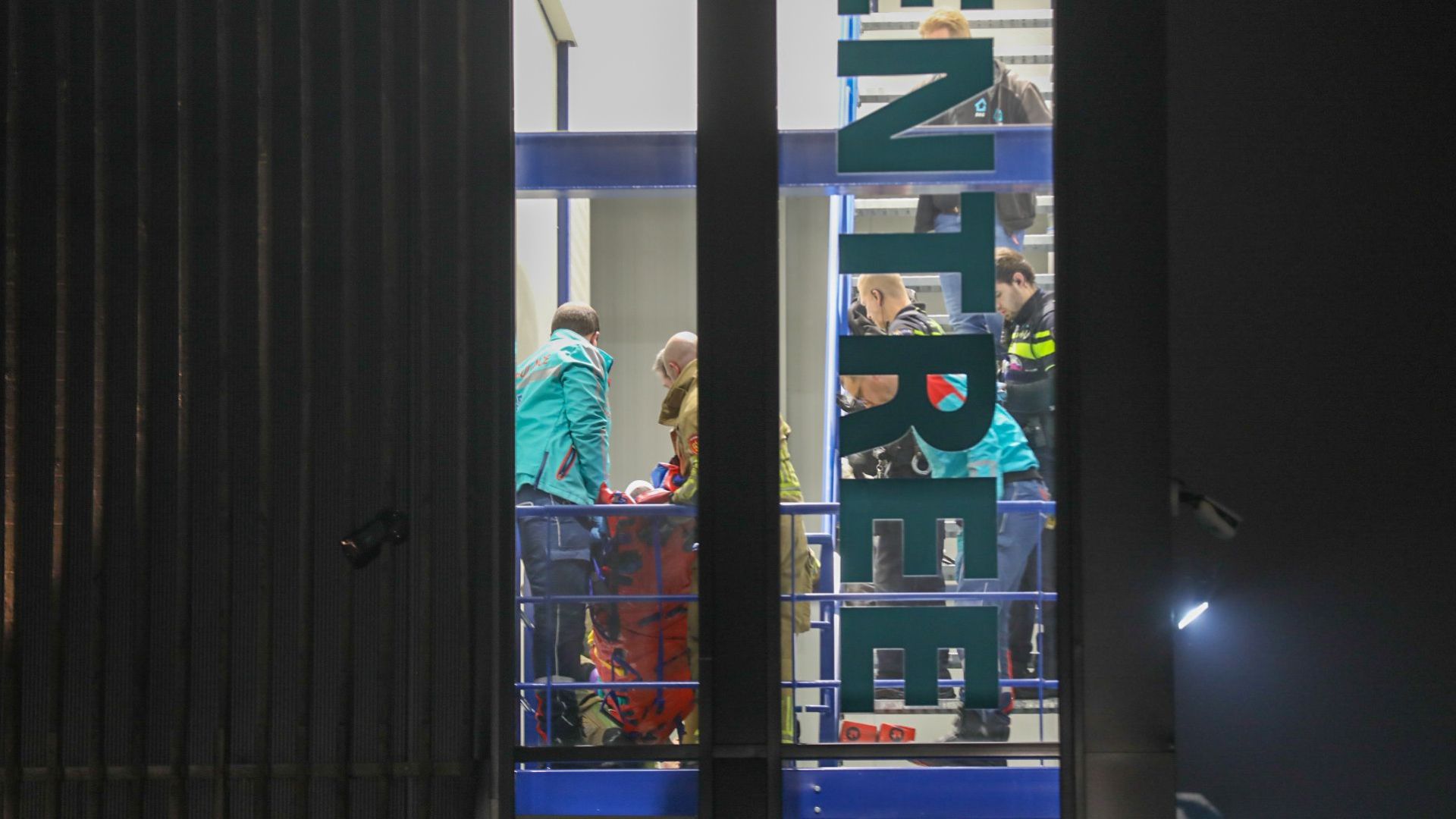 Gewonde na val in bedrijfspand Veenendaal