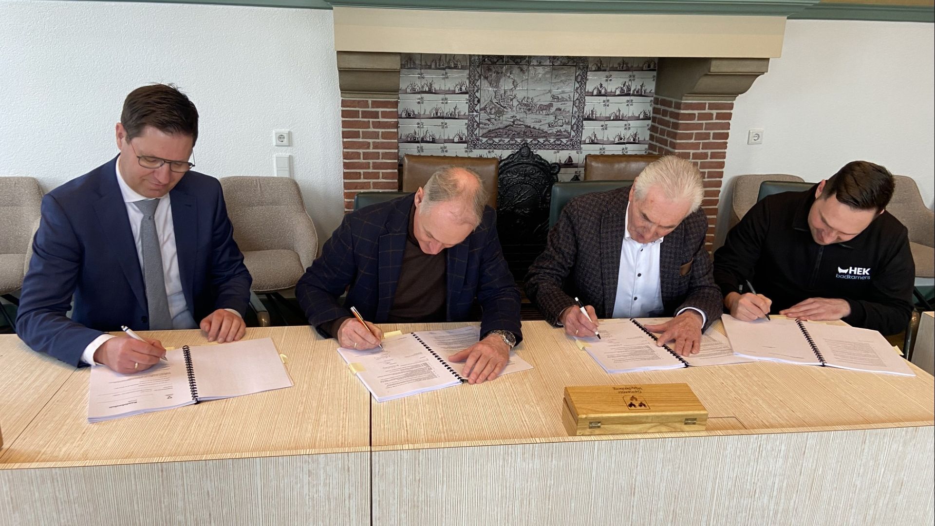 Overeenkomst voor 17 woningen ’t Woudse Hof in Woudenberg