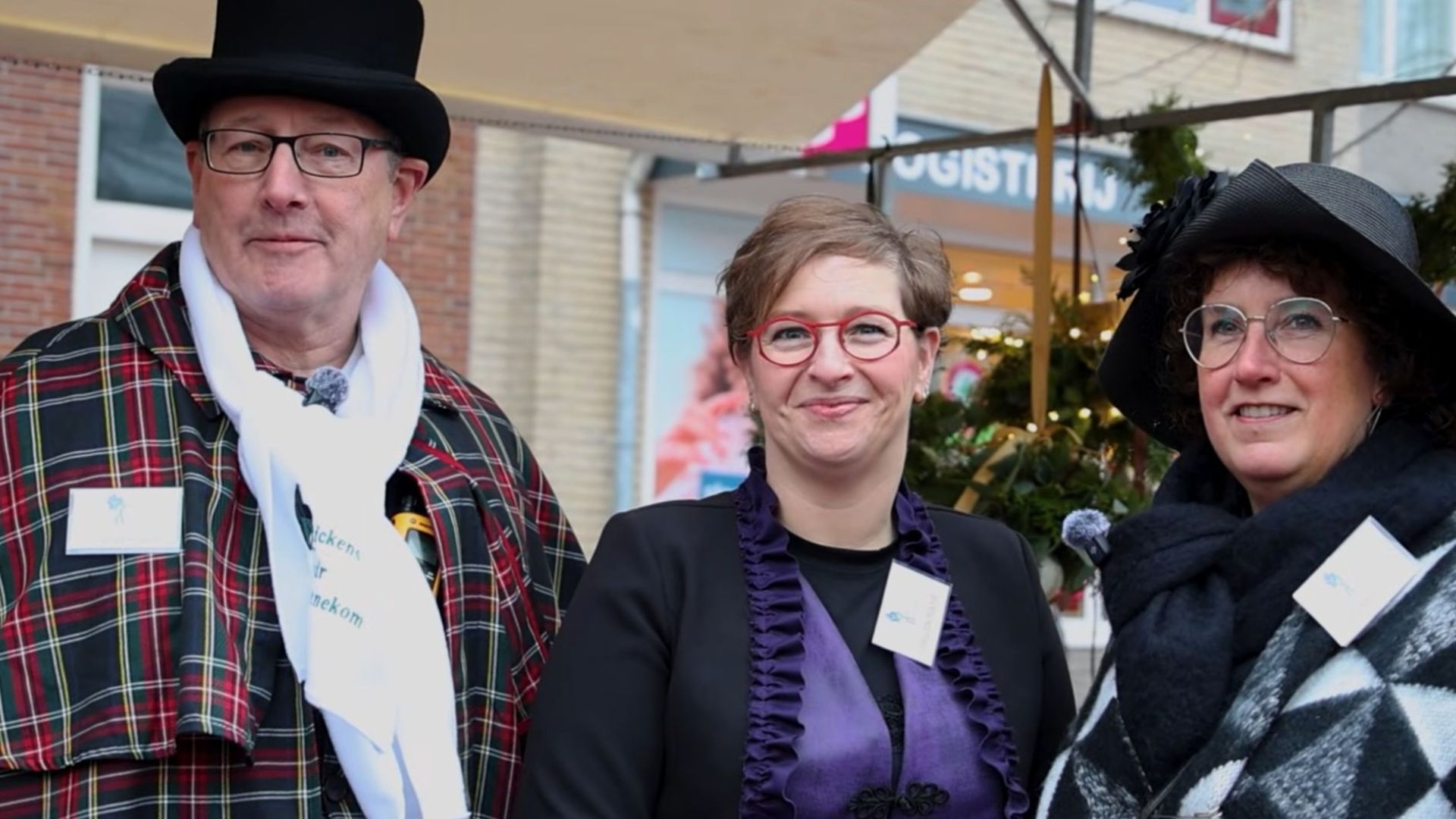 Veel belangstelling voor de Dickens Fair in Bennekom
