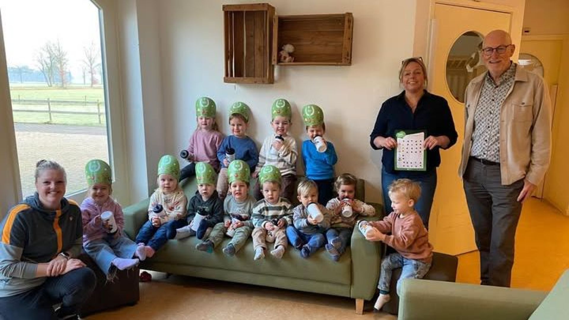 Feestelijke afsluiting Groenteboxjes bij ’t Blauwe Kieltje in Renswoude