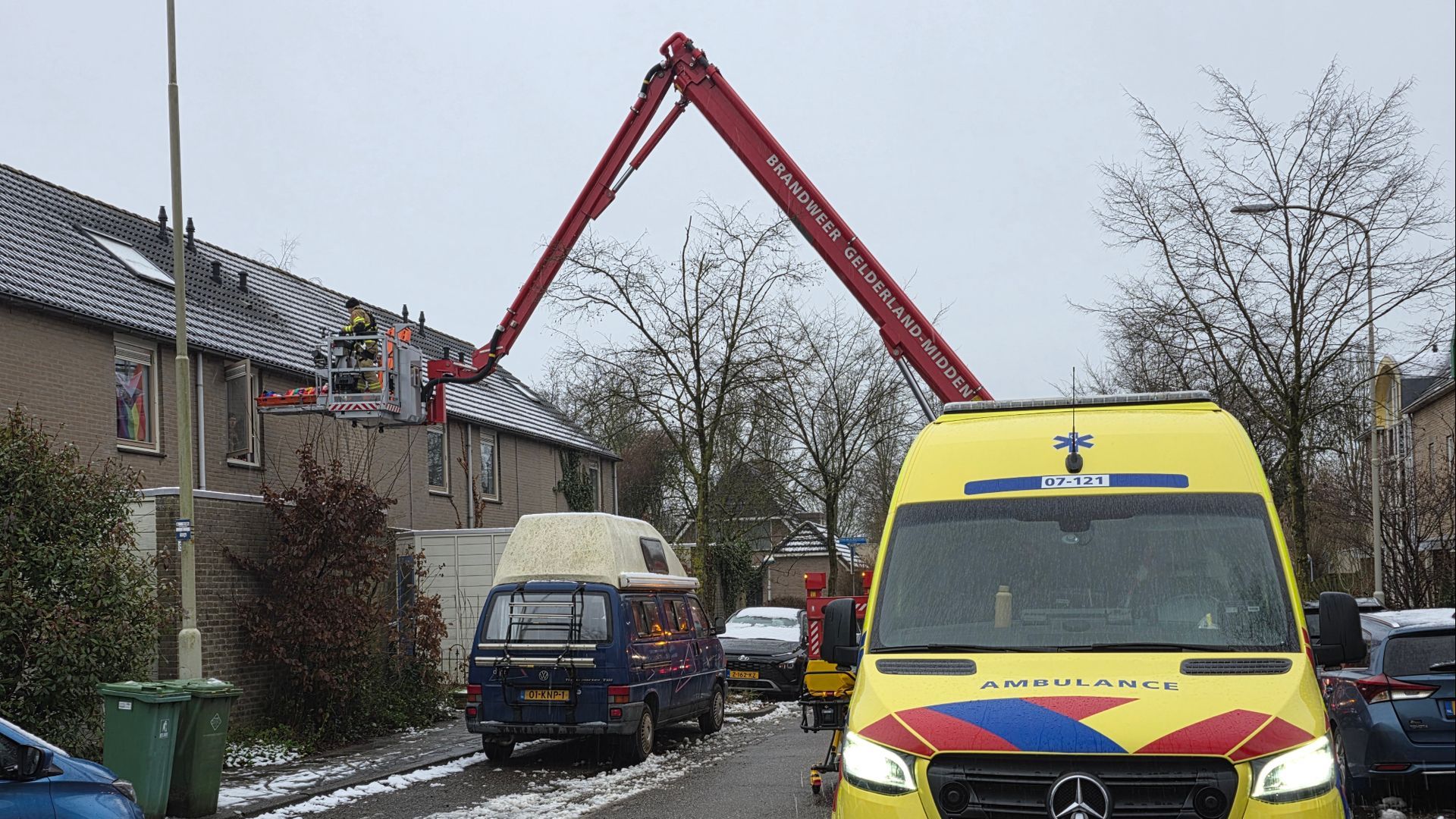 Man raakt ernstig gewond na val van trap in Wageningen