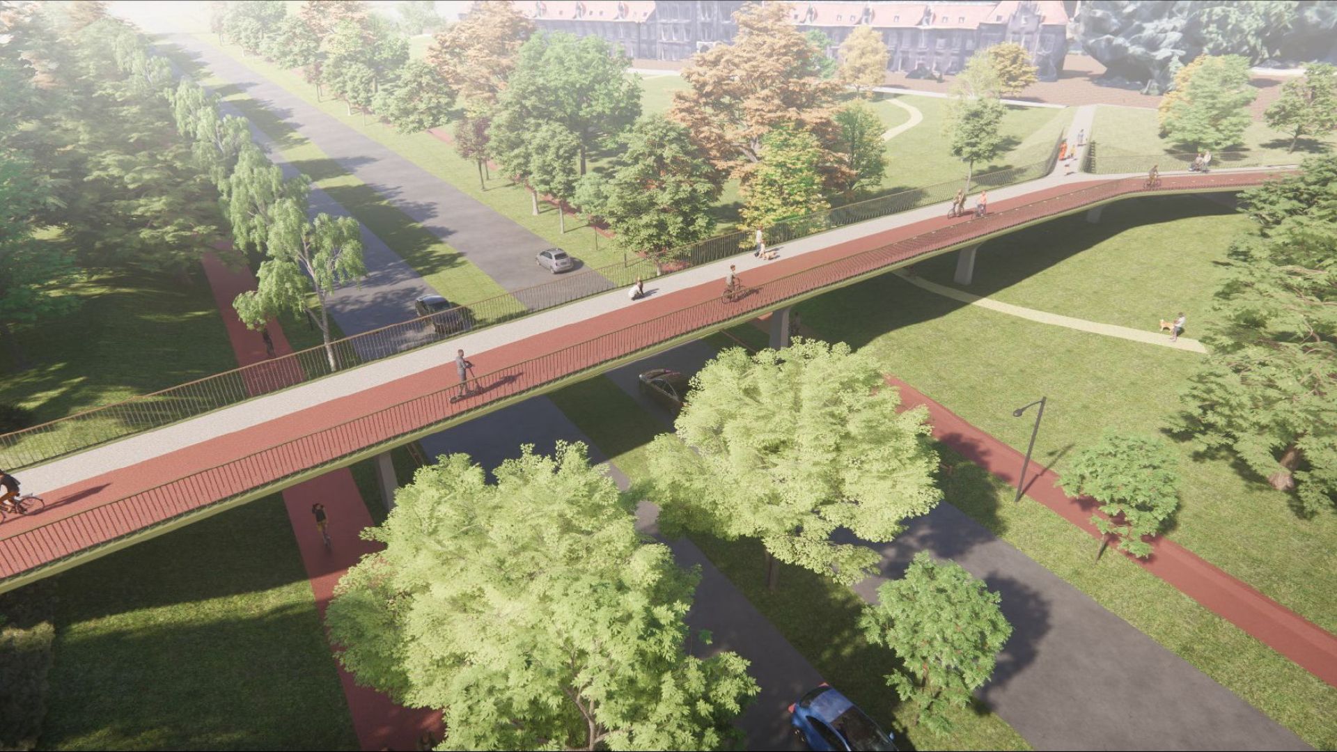 Raad unaniem over nieuwe Pegasusbrug stationsgebied Ede-Wageningen