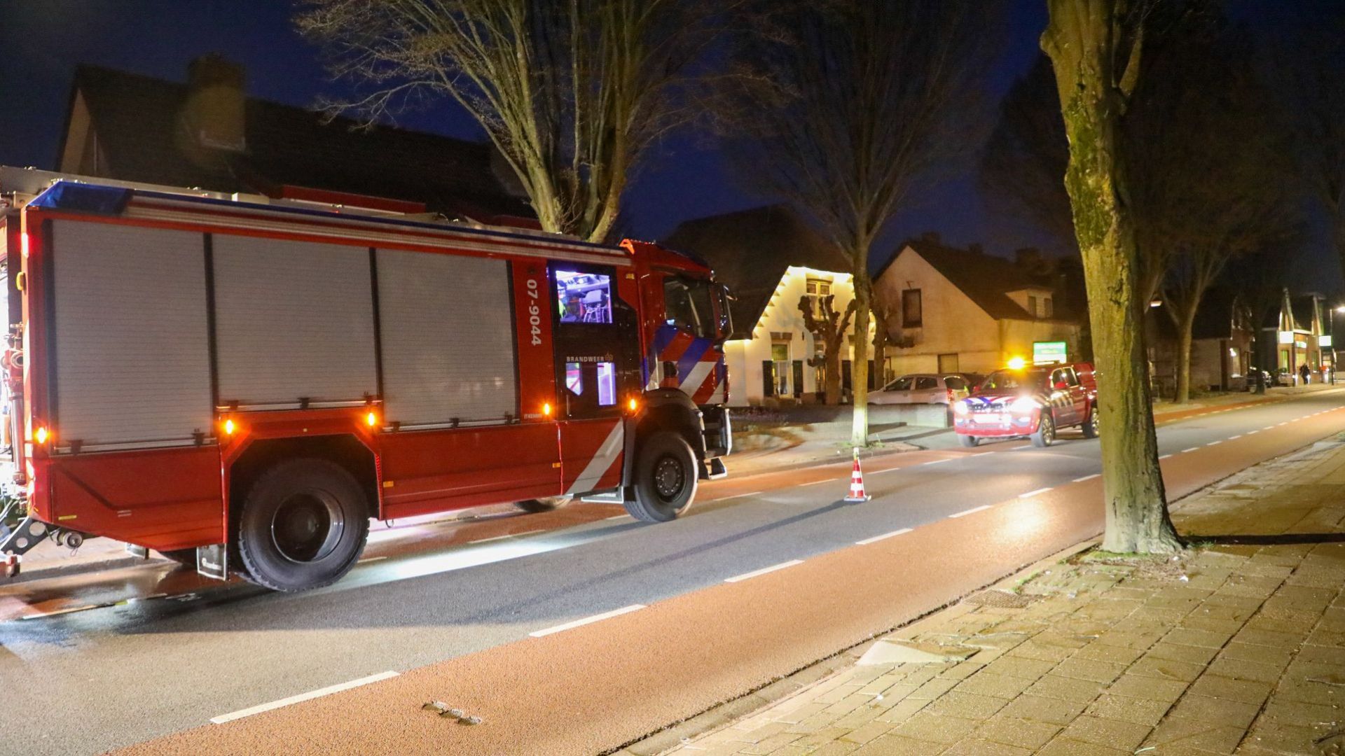 Brand in woning door palletkachel in Harskamp