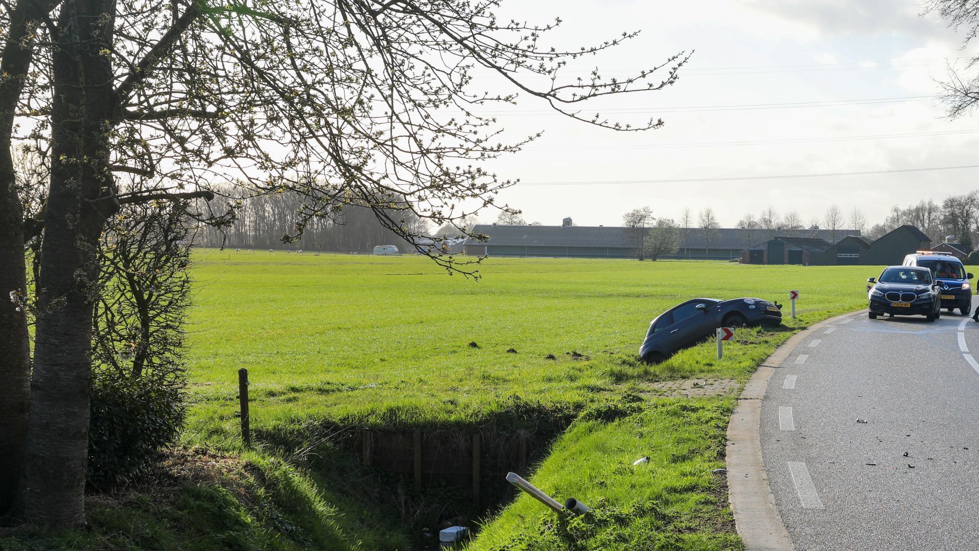 Gewonde bij ongeval in Lunteren