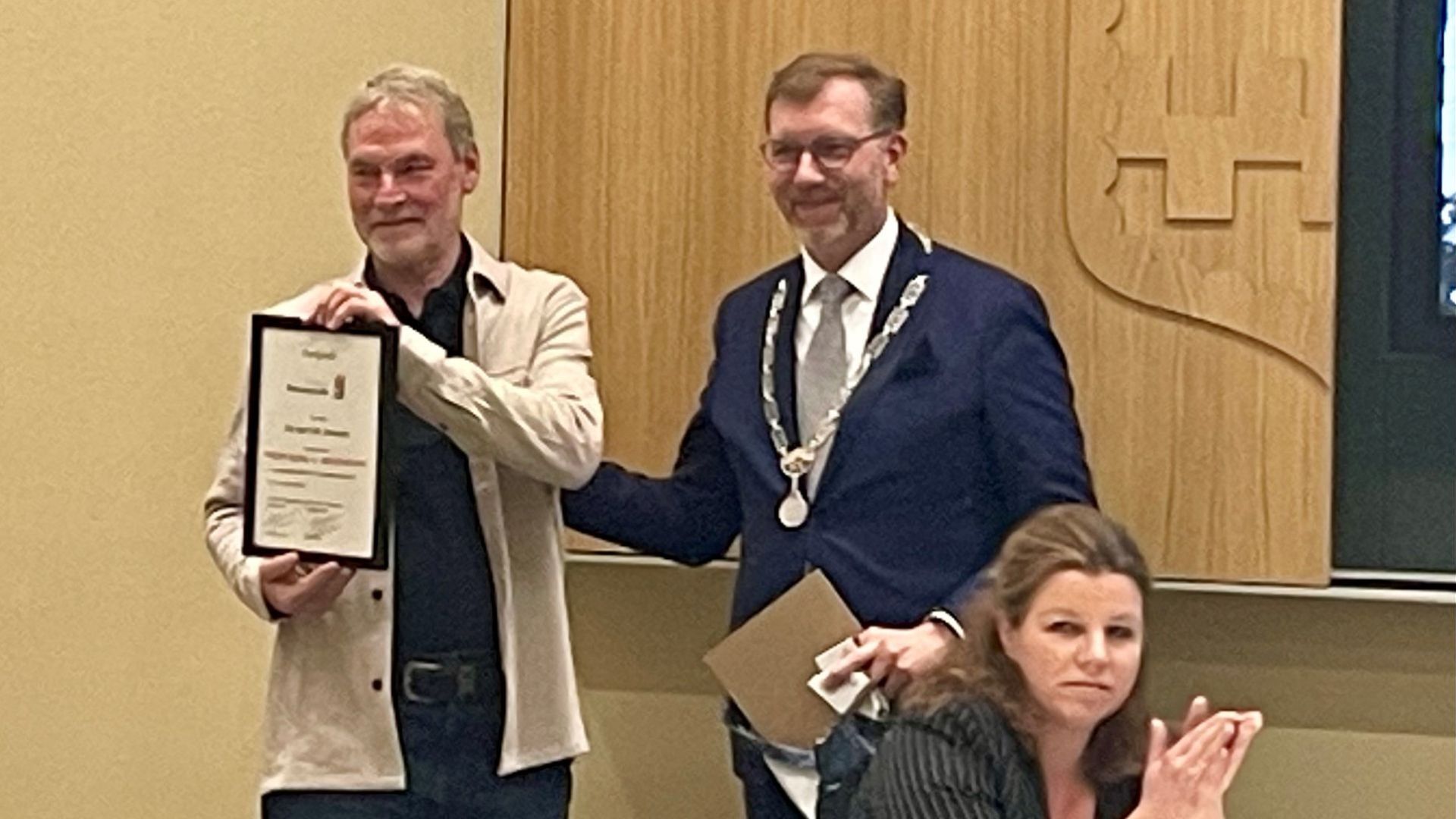 Jan Stutvoet benoemd tot ereburger van Renswoude