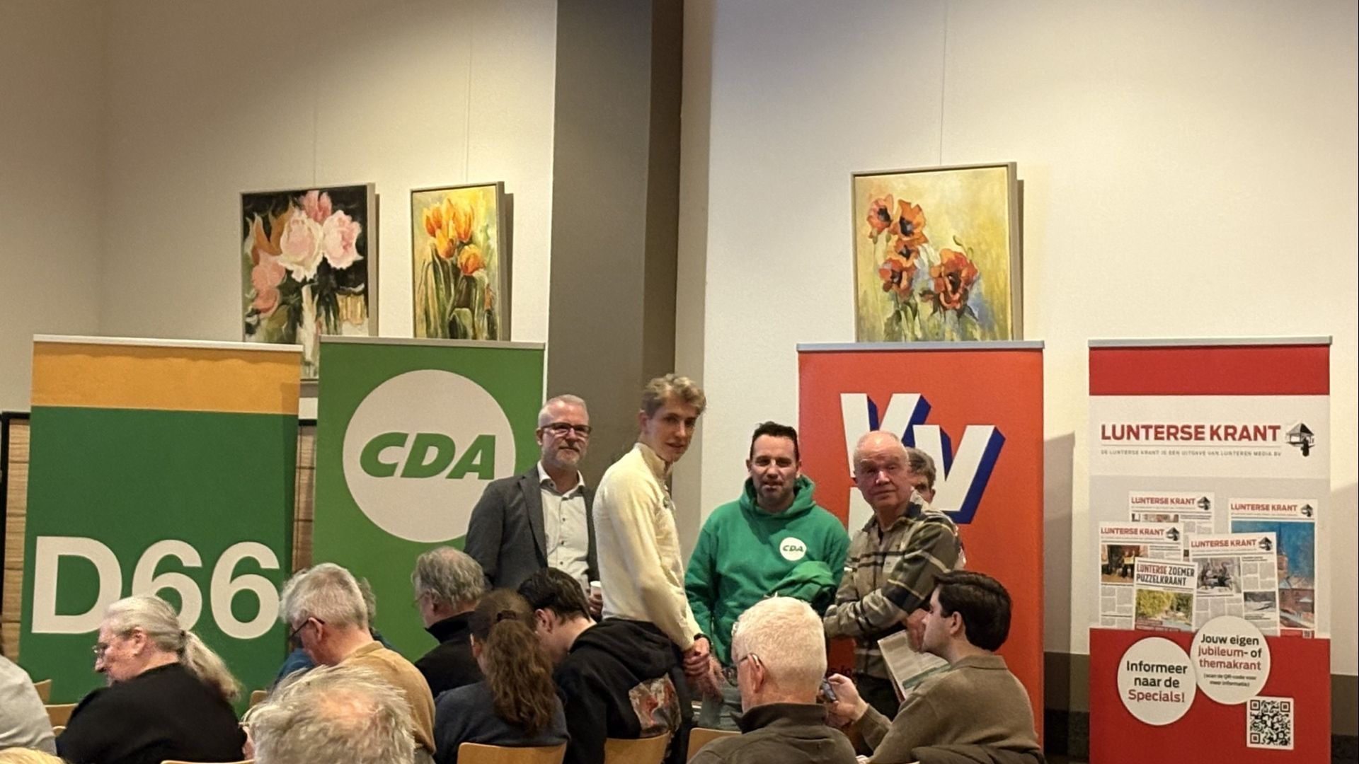 Lokale zaken uitgebreid aan bod in het Groot Lunters Verkiezingsdebat