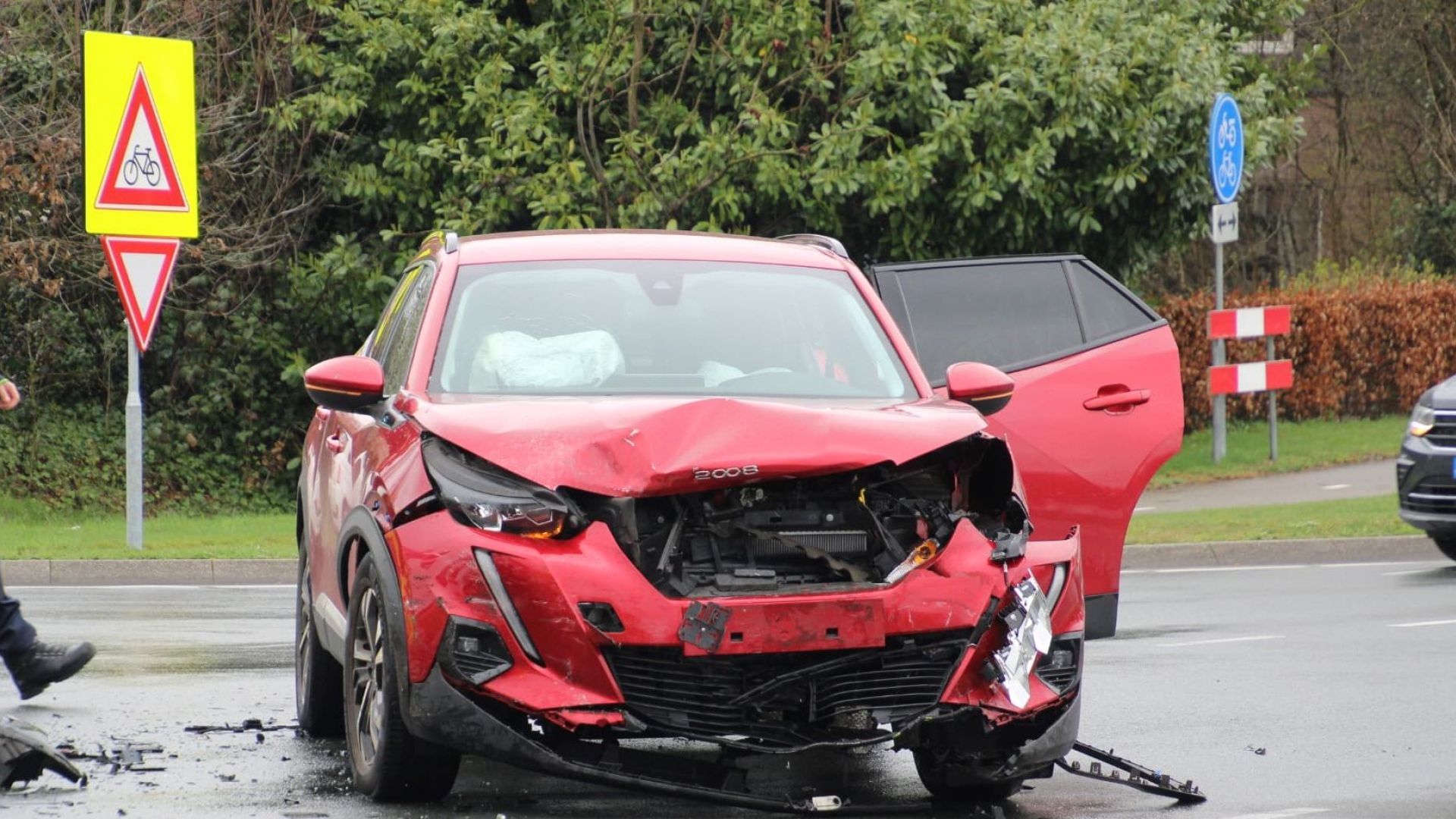 Veel schade bij ongeval in Lunteren