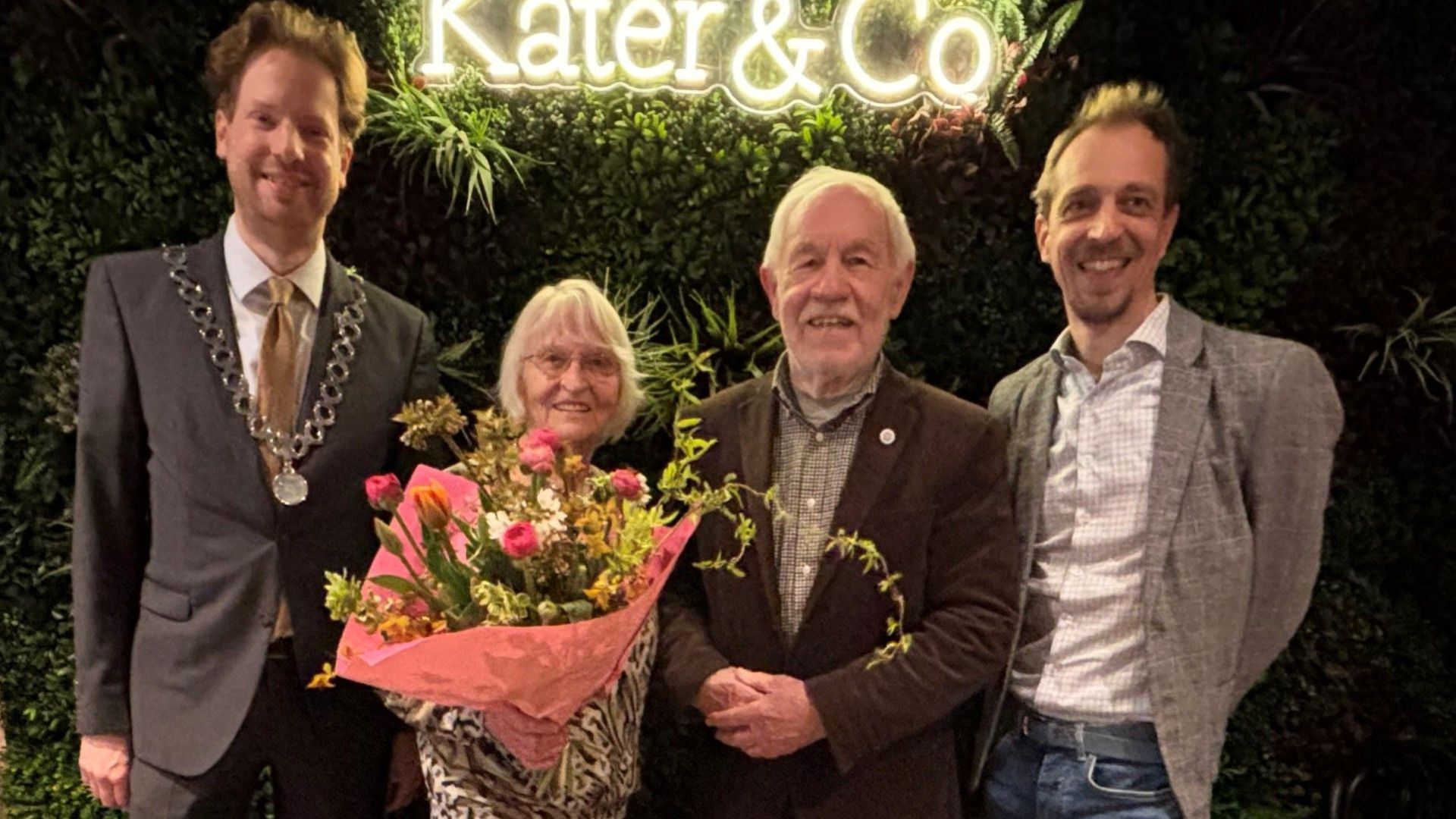 Wagenings Erezilver voor Harry Geenen