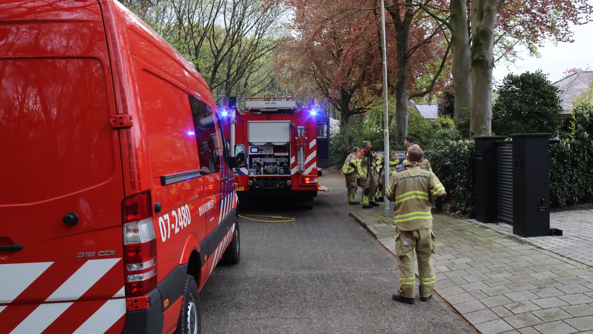 Brand in schuur in Lunteren snel onder controle