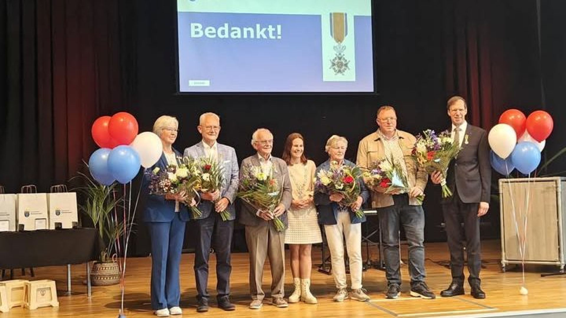 Koninklijke Onderscheiding voor zes Scherpenzelers