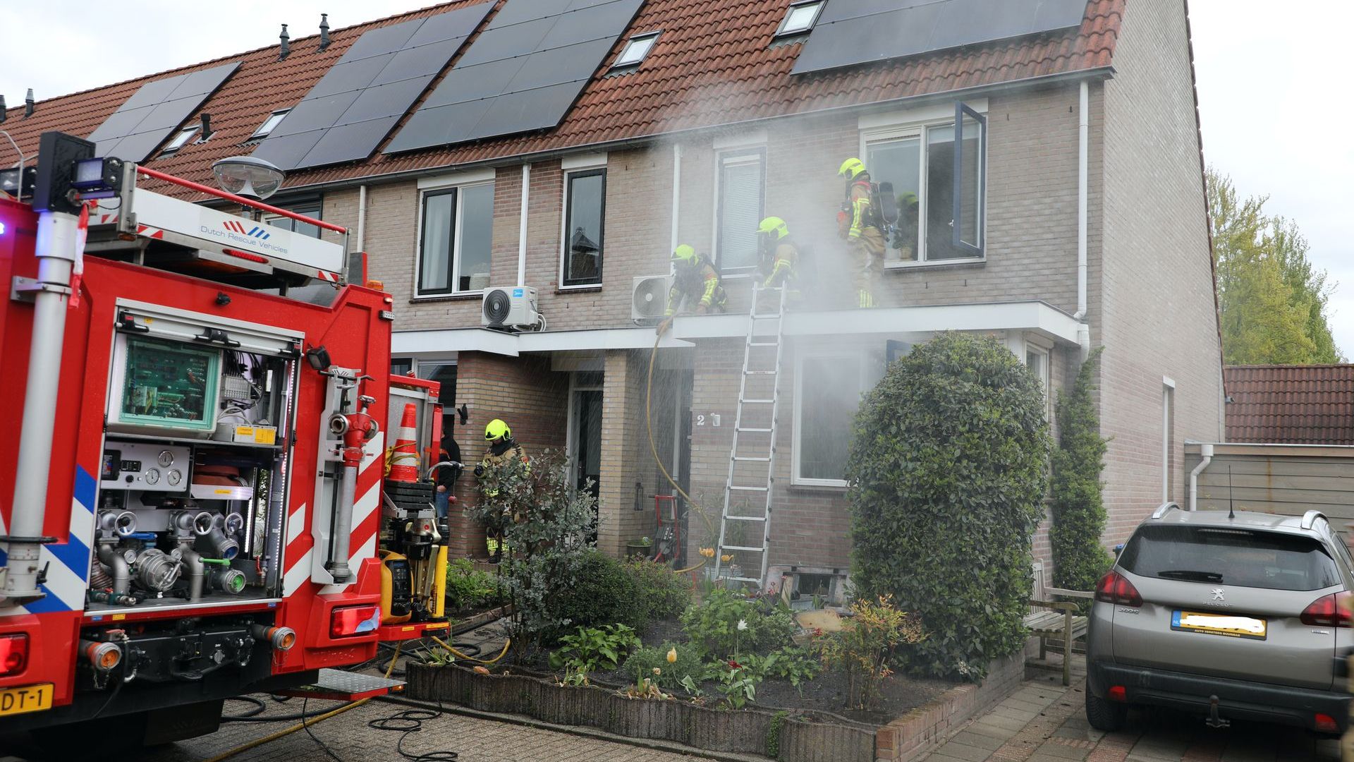 Woning in Lunteren onbewoonbaar na brand