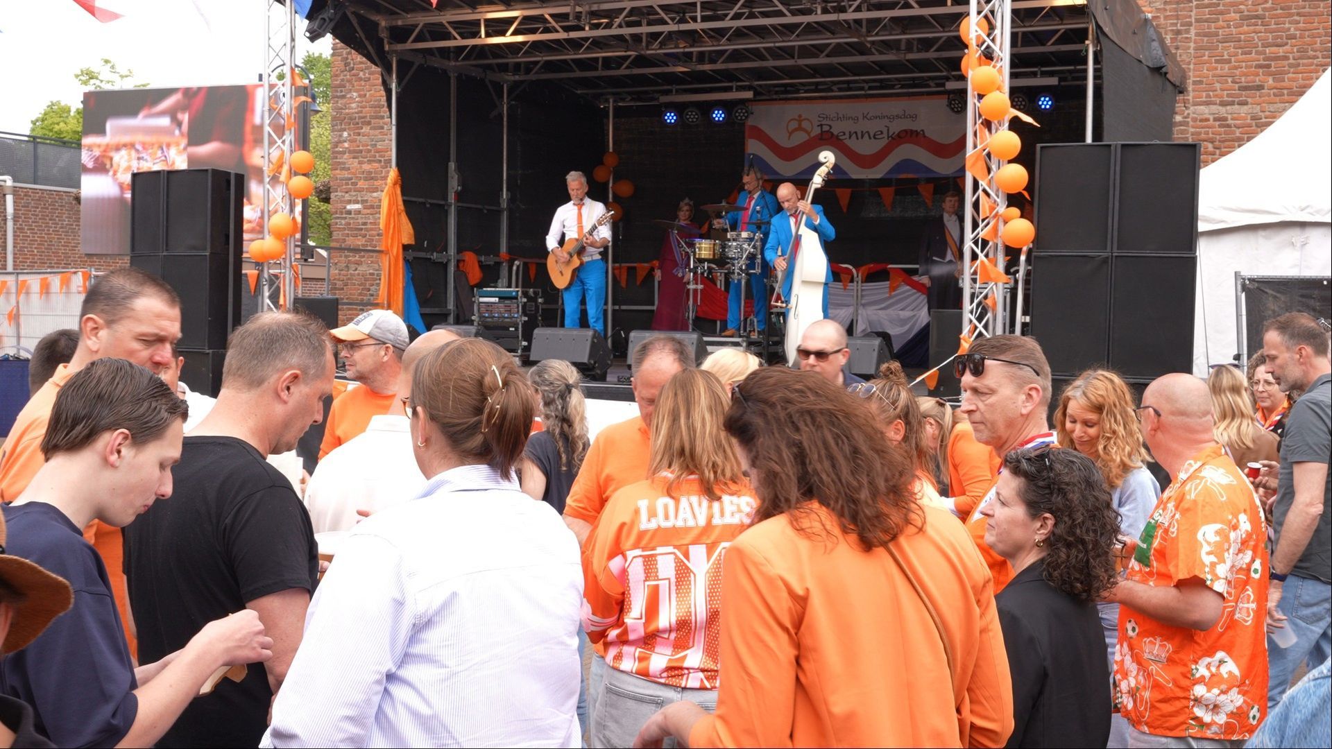 Koningsdag in Bennekom was weer een feest voor jong en oud