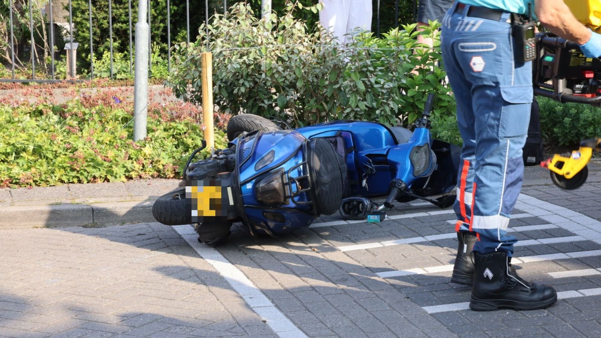 Scooterrijder gewond bij ongeval in Renswoude