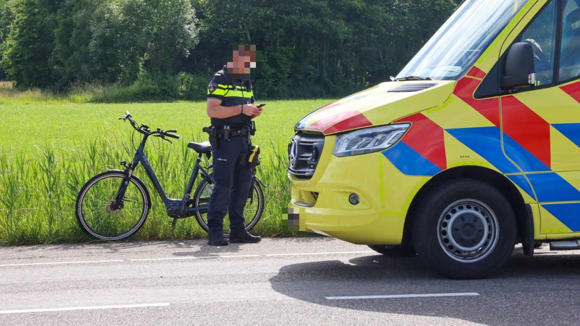 Fietser gewond bij ongeval in Lunteren