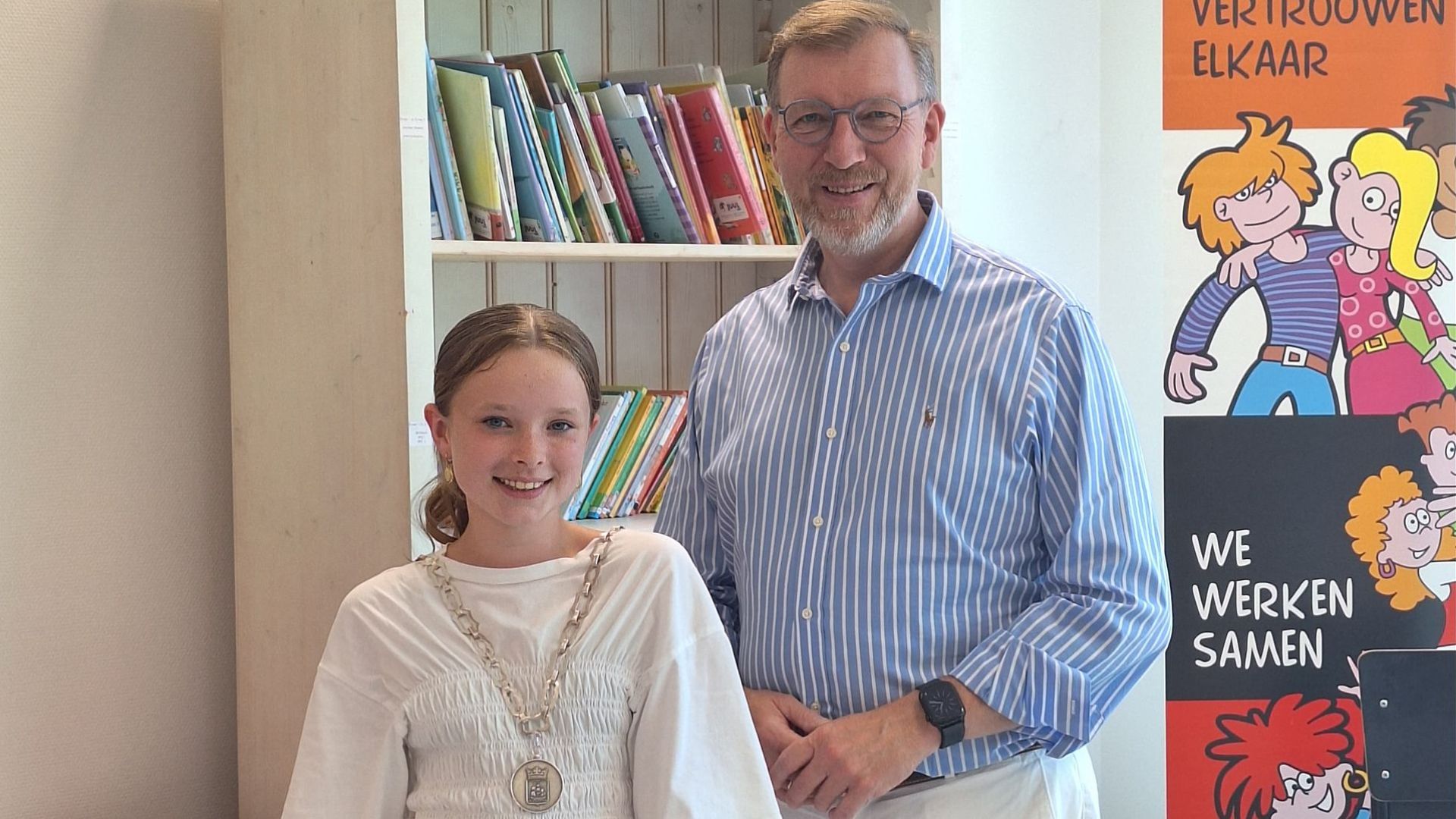 Romy van Asperen nieuwe kinderburgemeester van Veenendaal