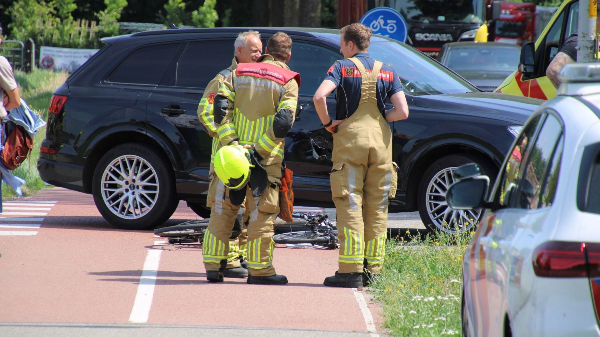 Fietser gewond bij ongeval in Lunteren