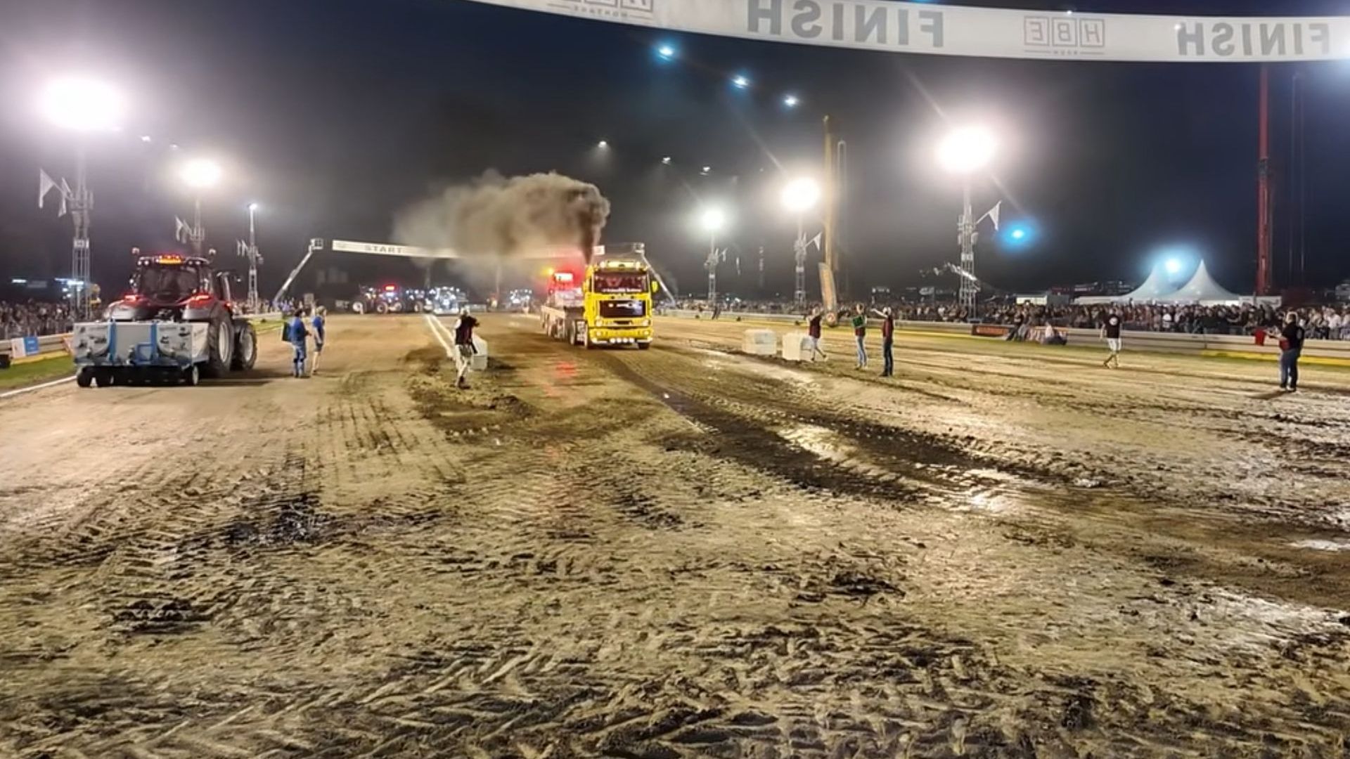 Geslaagde Tractor Pulling Lunteren