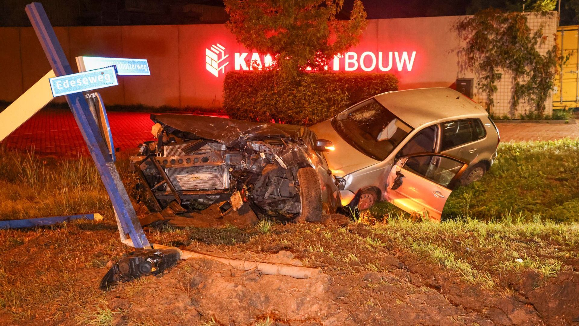 Gewonde bij ongeval in Wekerom