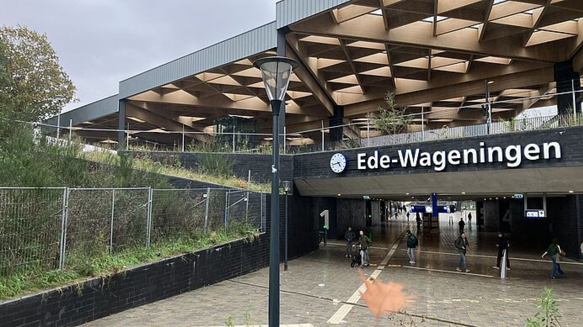 Voetgangerstunnel station Ede-Wageningen vanaf maandag tijdelijk dicht