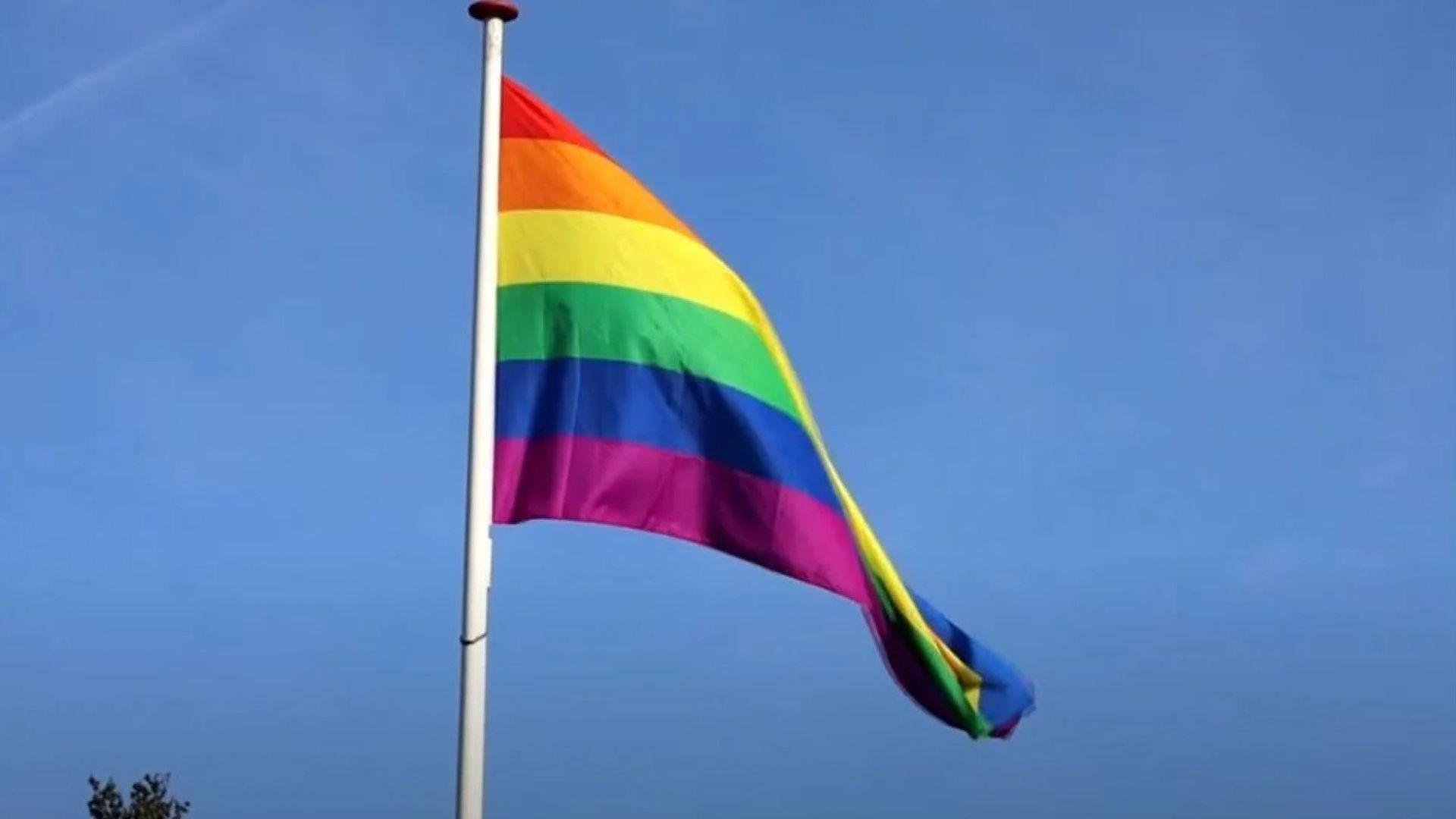 Wageningen hijst regenboogvlag op Coming Out Day
