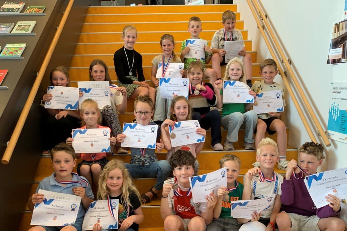 De bibliotheek Scherpenzeel